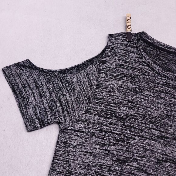 Rag & Bone Casual Short Sleeve Pullover T Shirt Womens Size Small S Black Gray - Picture 4 of 10